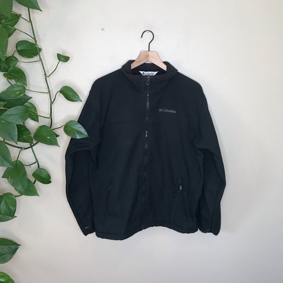 Columbia Omni Shield Interchange Black Full‎ Zip - Picture 1 of 12